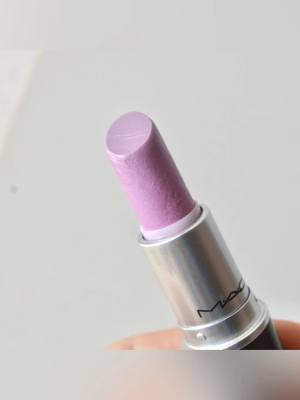 MAC Cosmetics Lipstick *PINK POPCORN* Pale Lavender Pink Limited Edition RARE